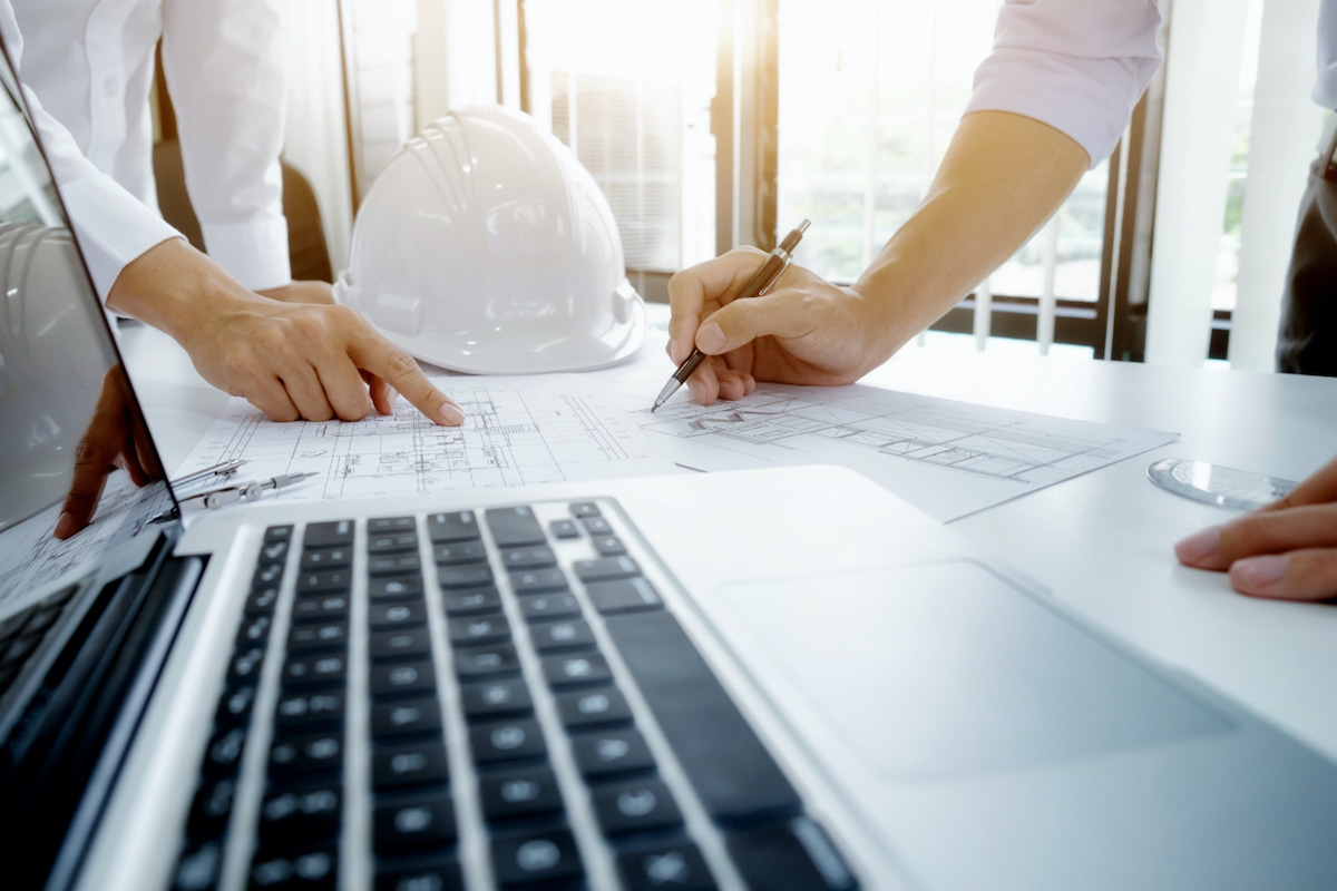 Software erleichtert diverse Punkte in der Baubranche.